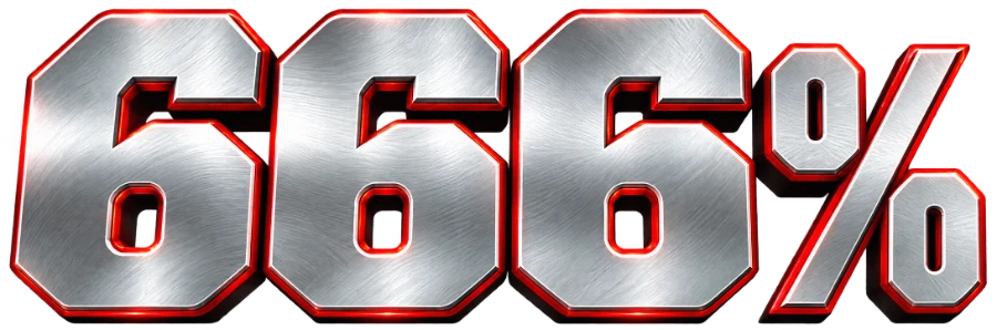 666%
